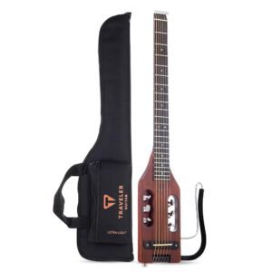 Traveler Guitar Ultra-Light Acoustic Acoustic-Electric Guitar, Antique Brown Traveler Guitar Ultra-Light Acoustic Acoustic-Electric Guitar, Antique Brown