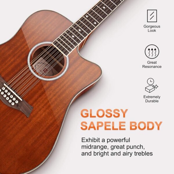 Vangoa 12 String Acoustic Electric Guitar Review Perfect for Beginners and Beyond Vangoa 12 String Acoustic Electric Guitar Review Perfect for Beginners and Beyond
