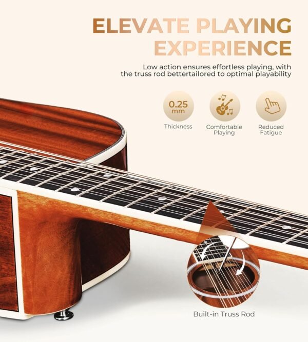 Vangoa 12 String Acoustic Electric Guitar Review Perfect for Beginners and Beyond Vangoa 12 String Acoustic Electric Guitar Review Perfect for Beginners and Beyond