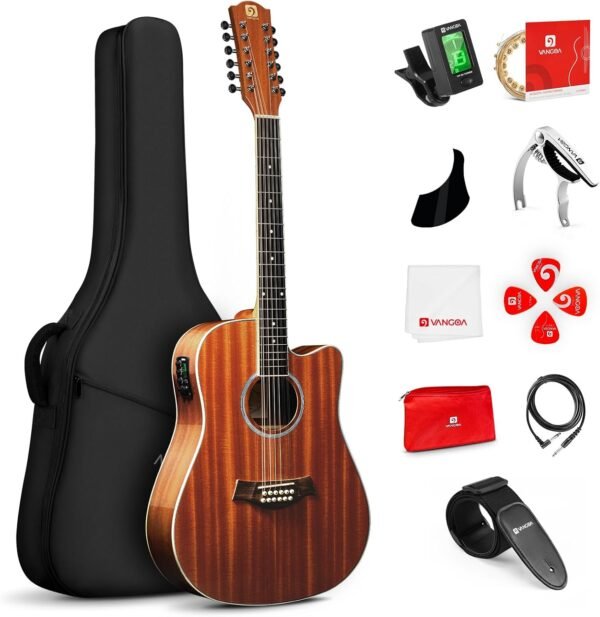 Vangoa 12 String Acoustic Electric Guitar Review Perfect for Beginners and Beyond Vangoa 12 String Acoustic Electric Guitar Review Perfect for Beginners and Beyond