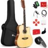 Vangoa 12 String Acoustic Guitar Review Full Size Spruce Top Rich Tone Experience Vangoa 12 String Acoustic Guitar Review Full Size Spruce Top Rich Tone Experience