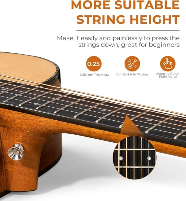 Vangoa 3/4 Acoustic Guitar Kit Review Best Beginner Bundle with Spruce Top and Tuner Vangoa 3/4 Acoustic Guitar Kit Review Best Beginner Bundle with Spruce Top and Tuner