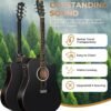 Vangoa Acoustic Electric Guitar Review Full Size Matte Black Bundle for Beginners Vangoa Acoustic Electric Guitar Review Full Size Matte Black Bundle for Beginners