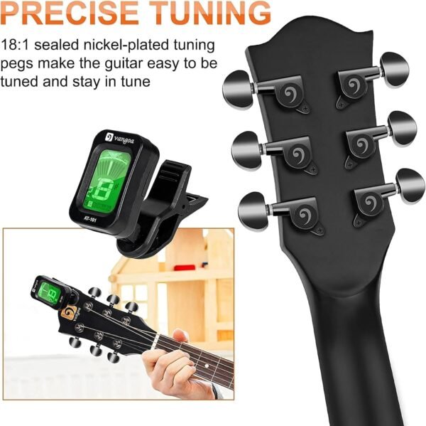 Vangoa Left Handed Acoustic Guitar Review Best Beginner Kit with Full Accessories Vangoa Left Handed Acoustic Guitar Review Best Beginner Kit with Full Accessories