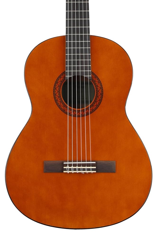 Yamaha 6 String Scale Beginner Classical Guitar-Natural Finish, Right Handed, Full Size (C40II)