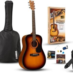 Yamaha GigMaker Standard Acoustic Guitar w/ Gig Bag, Tuner, Strap and Picks - Sunburst Yamaha GigMaker Standard Acoustic Guitar w/ Gig Bag, Tuner, Strap and Picks - Sunburst