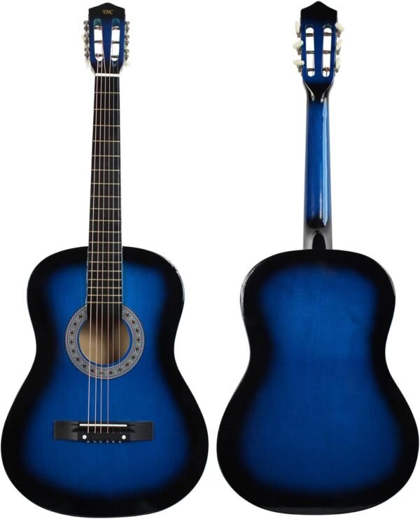 YMC 38 Inch Acoustic Guitar Starter Kit Blue Complete Beginner Review YMC 38 Inch Acoustic Guitar Starter Kit Blue Complete Beginner Review